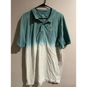 Mens XL Oakley silversrind golf club golf polo green white